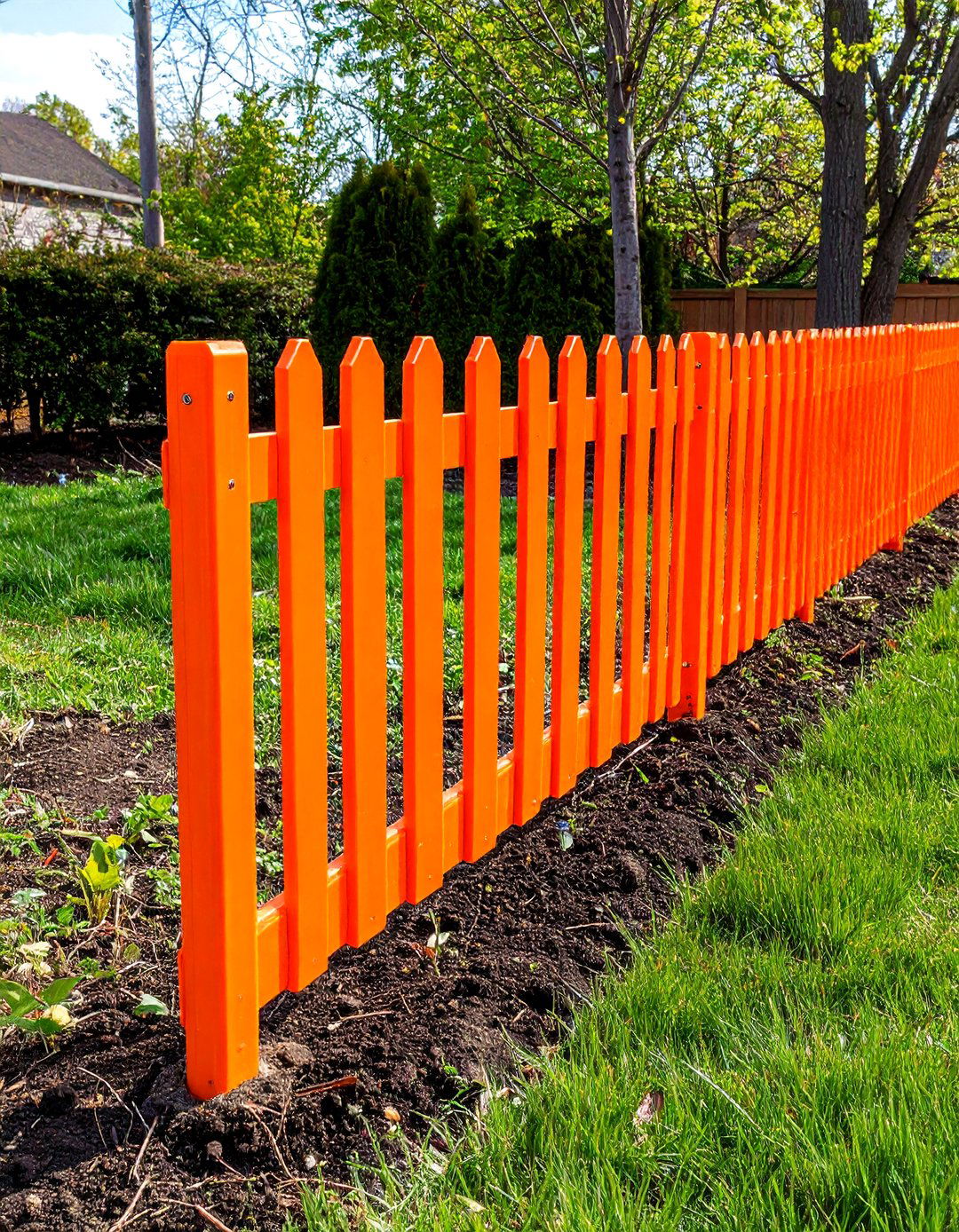 Slat Privacy Inserts - 20 Temporary Fence Ideas