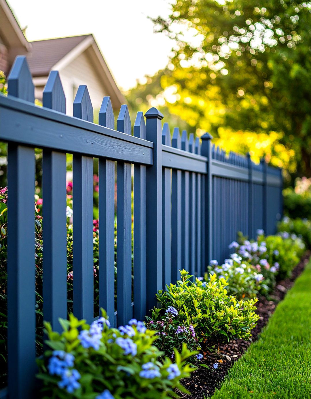 Slate Gray Fence for Subtle Sophistication - 20 Fence Paint Colours