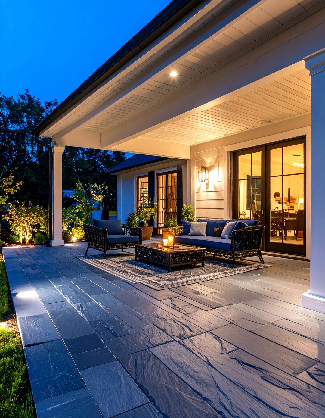 Slate Porch Flooring - 20 Porch Flooring Options