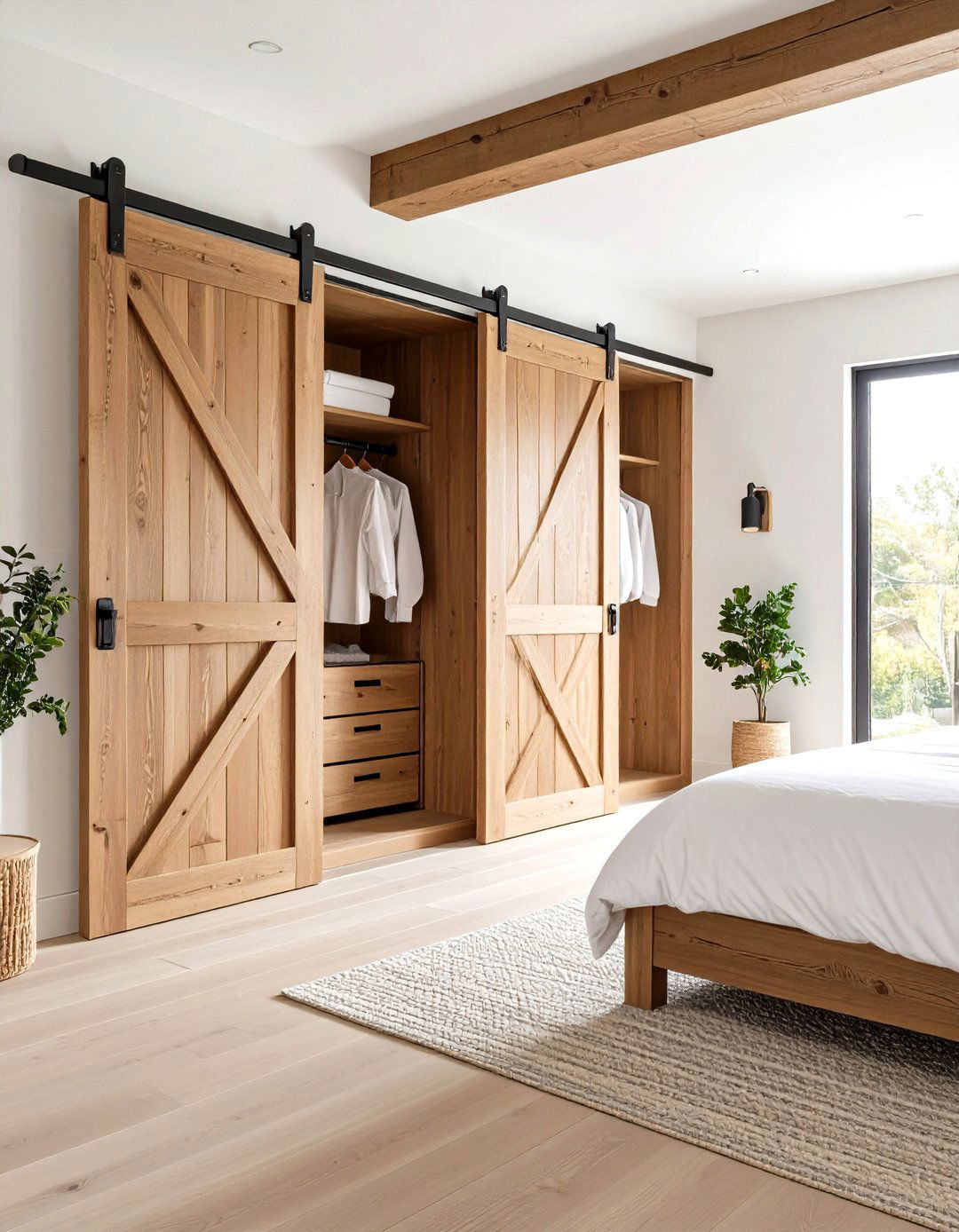 Sliding Barn Closet Doors - 20 closet door ideas