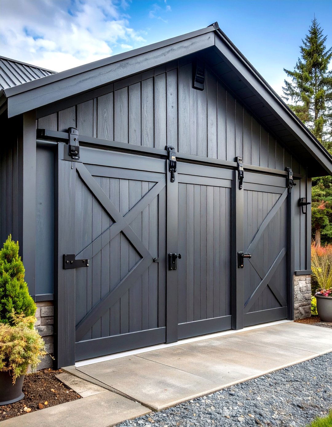 Sliding Barn Door Statements in Farmhouse Decor - 20 Farmhouse Decor Ideas