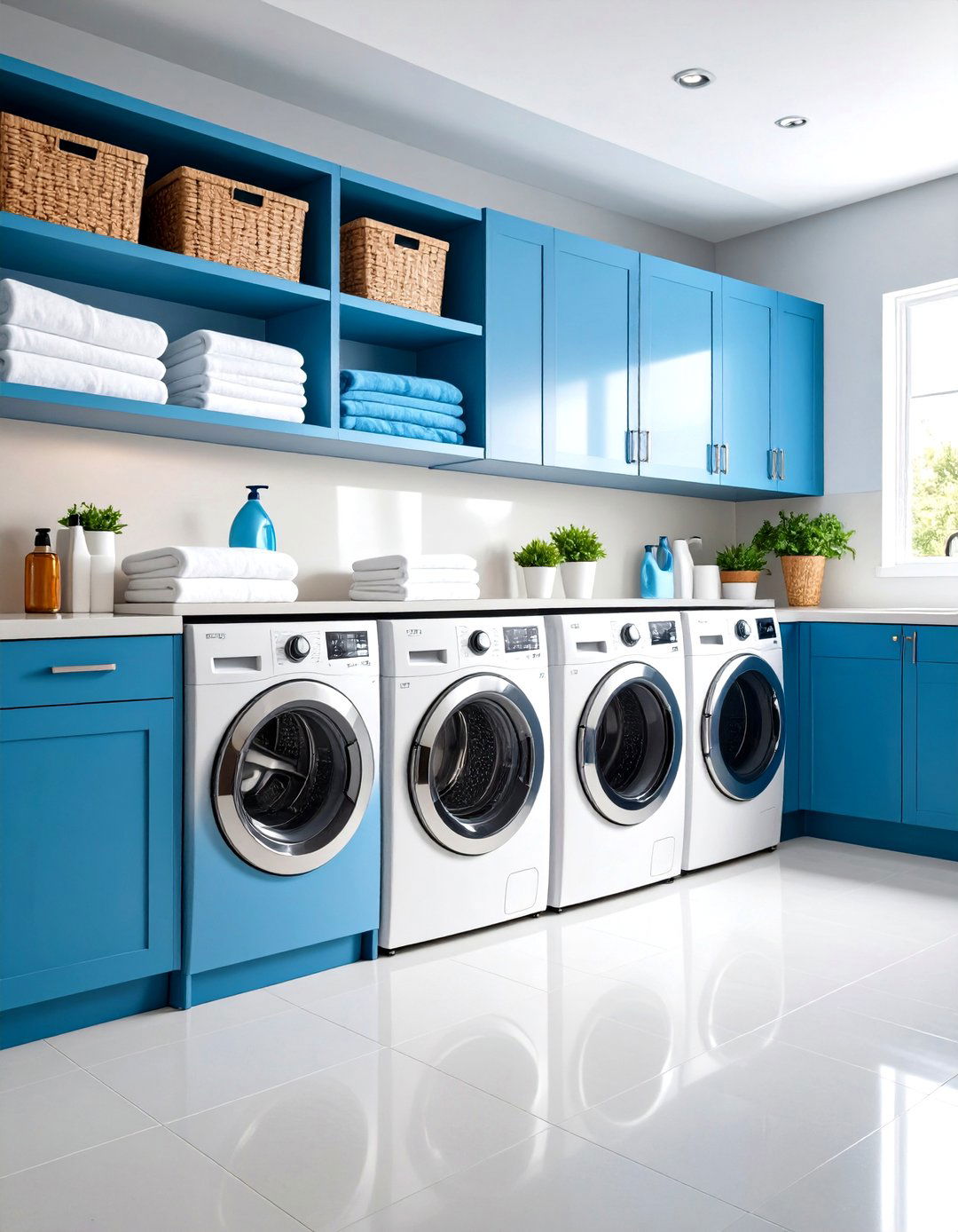 Sliding Pull Out Laundry Room Shelf Drawers - 20 Laundry Room Shelf Ideas