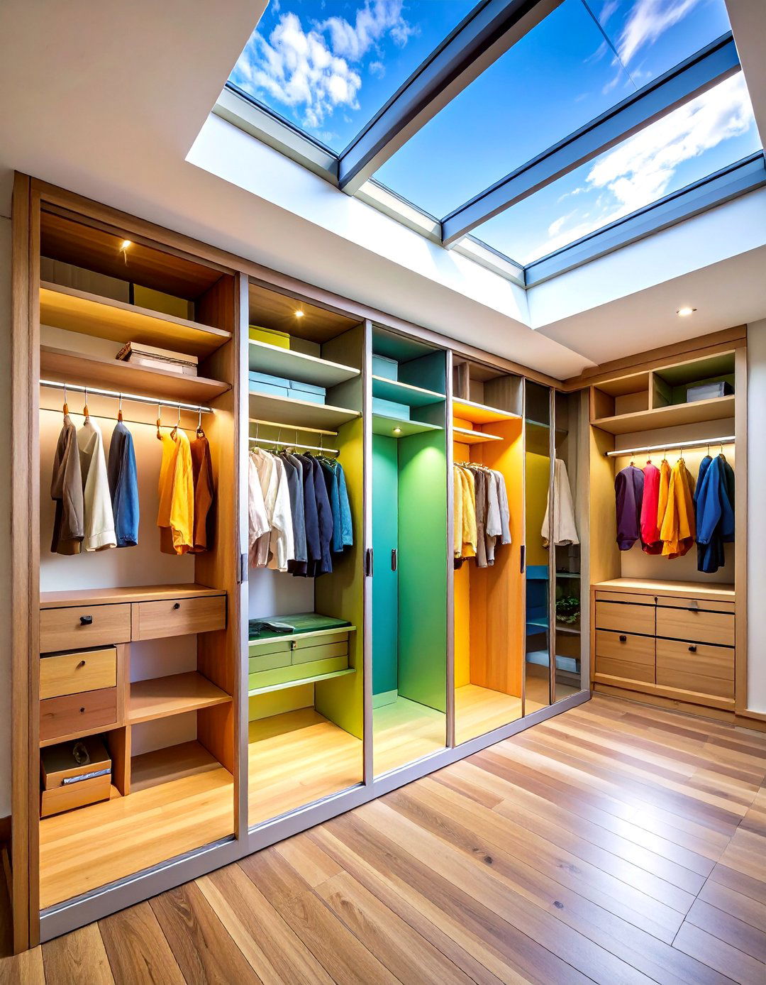 Sliding and Pocket Door Solutions - 20 Sloped Ceiling Closet Ideas