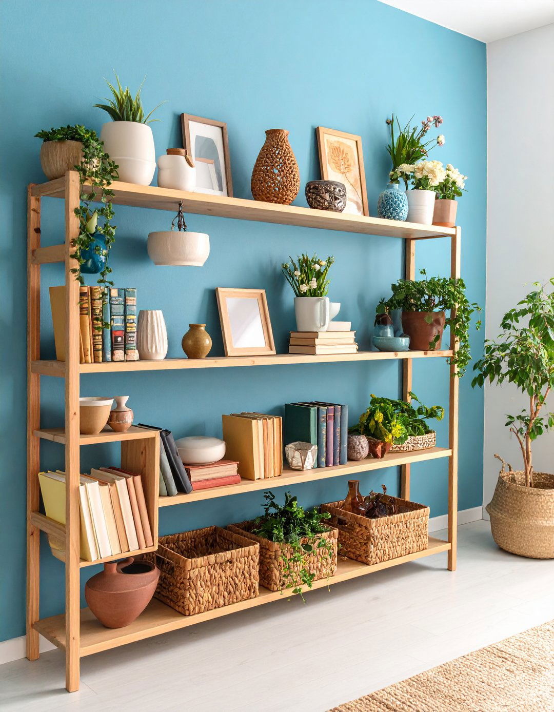 Slim Picture Ledge Entryway Wall - 20 Entryway Wall Ideas