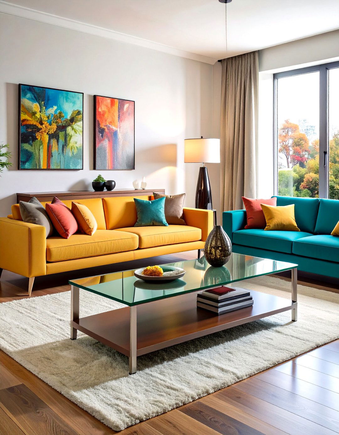 Slim Profile Stand for Small Spaces - 20 Tv Stand Ideas