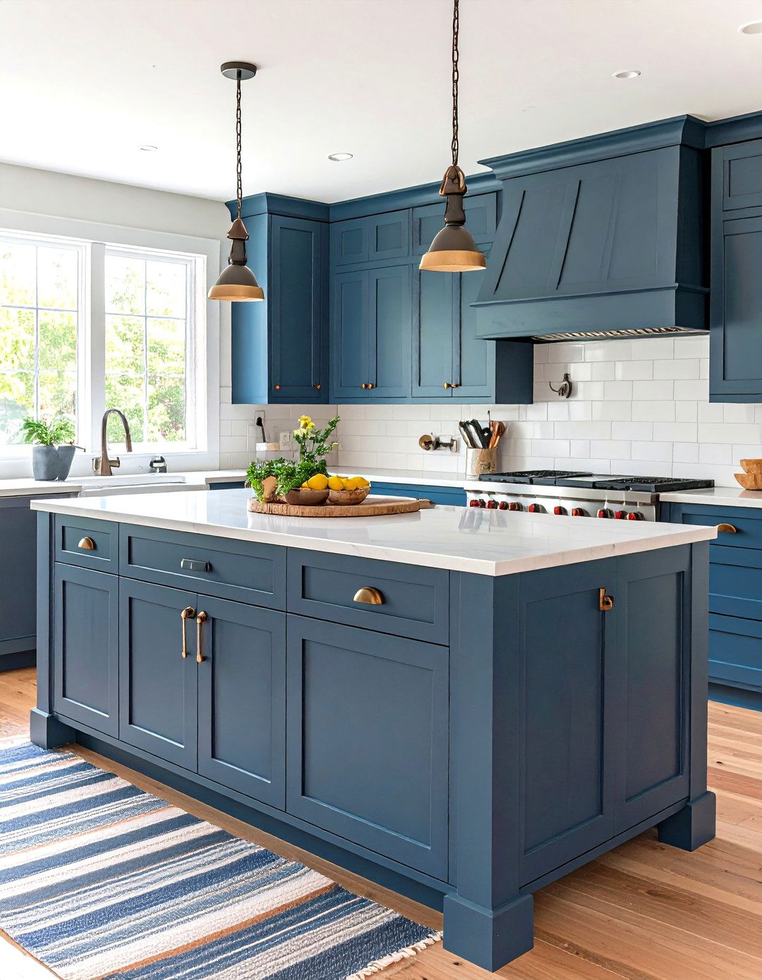 Slimline Farmhouse Kitchen Island Solves Tight Quarters Dilemmas - 20 Farmhouse Kitchen Island Ideas