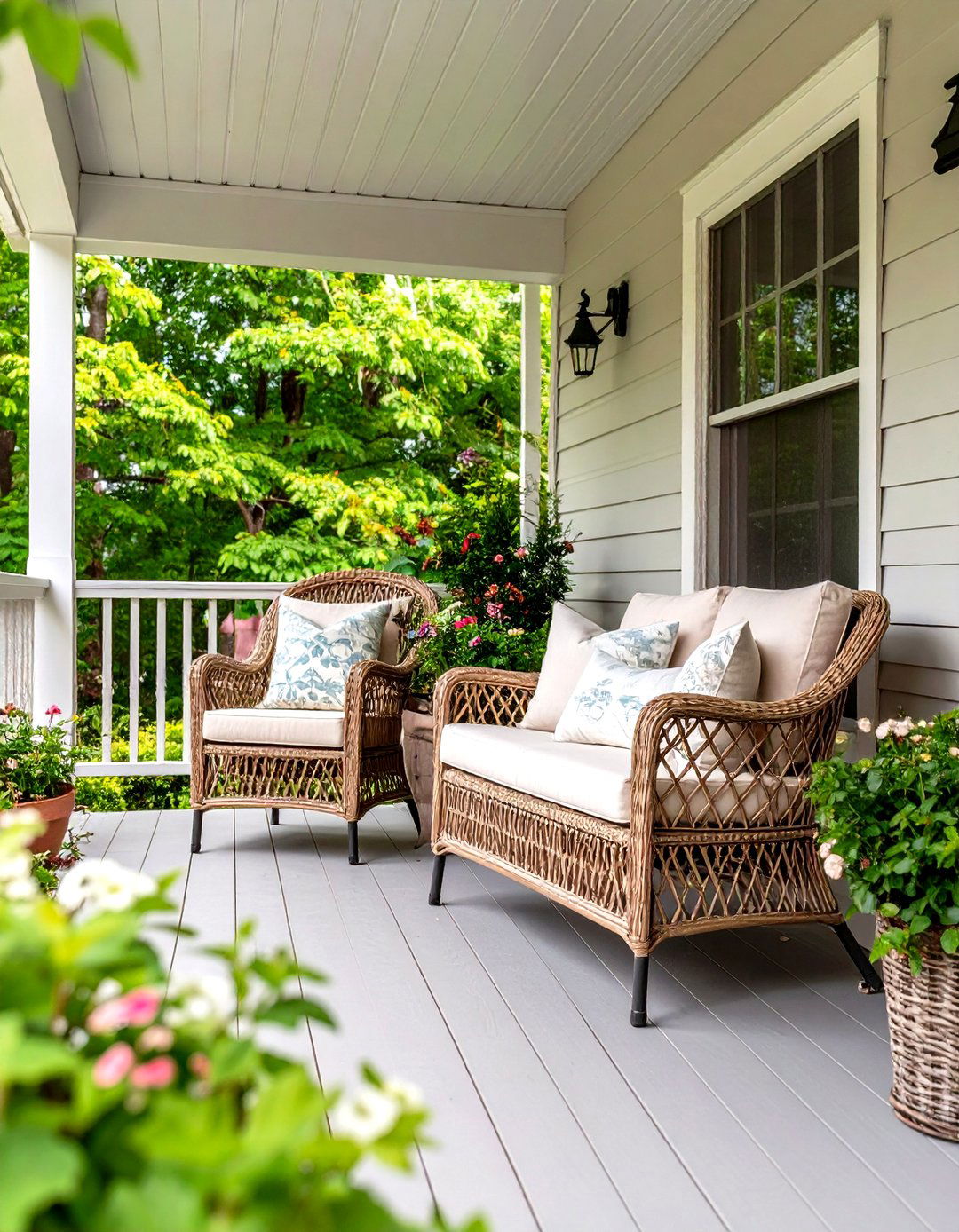 Slimline Seating Solutions - 20 Small Porch Ideas