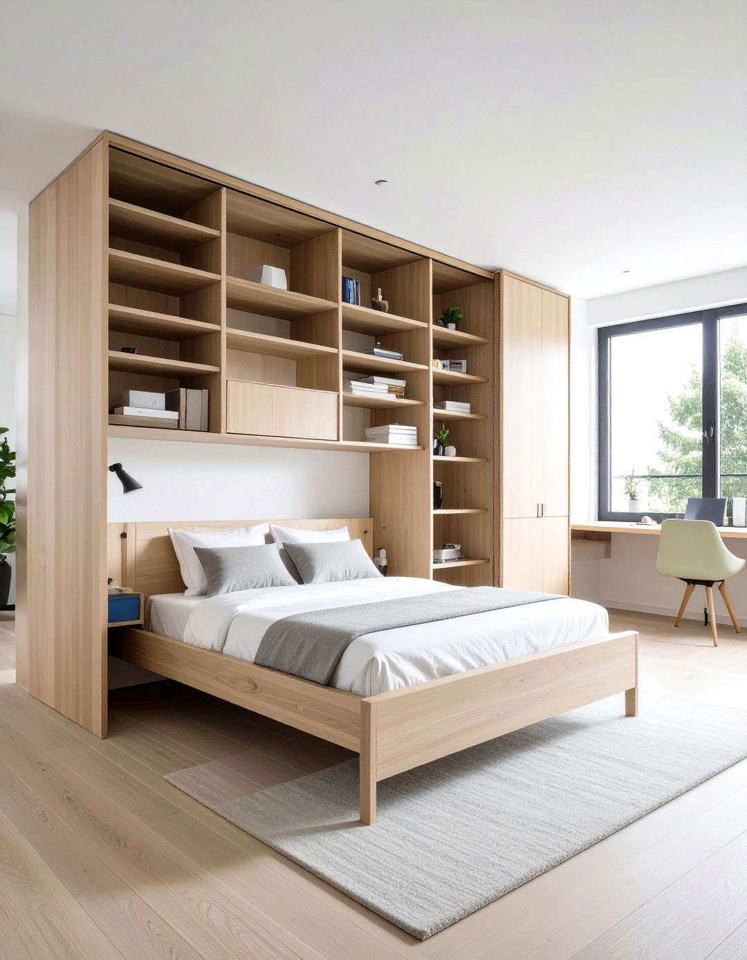 Small Apartment Multifunctional Murphy Bed - 20 small apartment decorating ideas