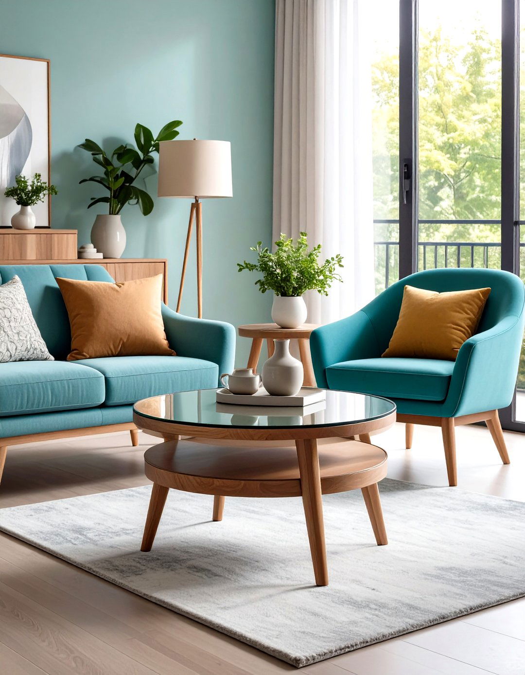 Small Apartment Nesting Coffee Tables - 20 small apartment decorating ideas