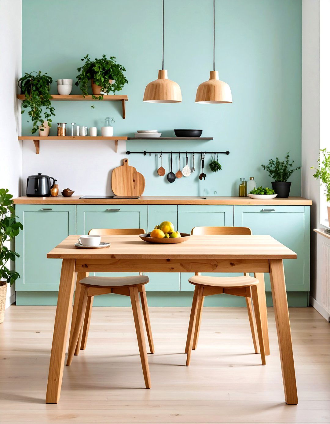 Small Apartment Wall Mounted Folding Dining Table - 20 small apartment decorating ideas