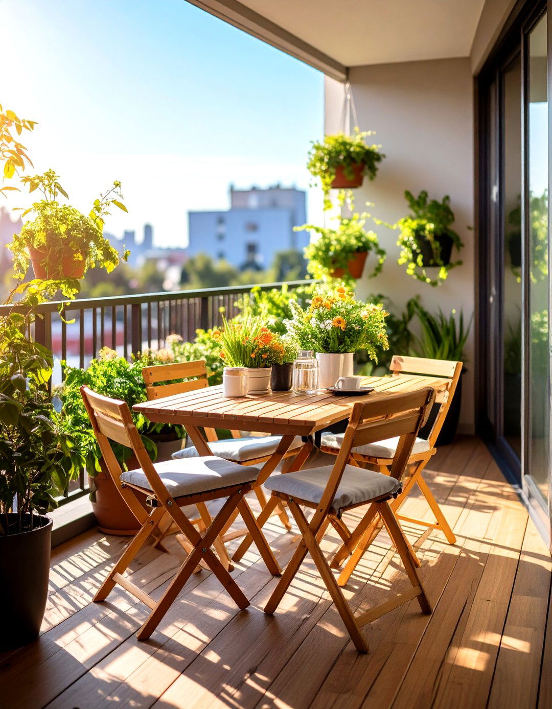 Small Balcony Outdoor Dining Area - 20 Outdoor Dining Area Ideas
