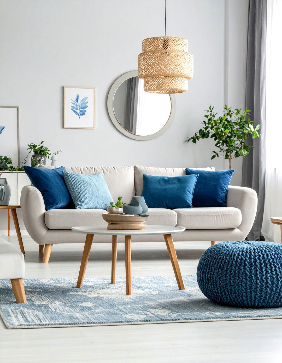 Small Blue and Grey Living Room Optimization Techniques - 20 Blue and Grey Living Room Ideas