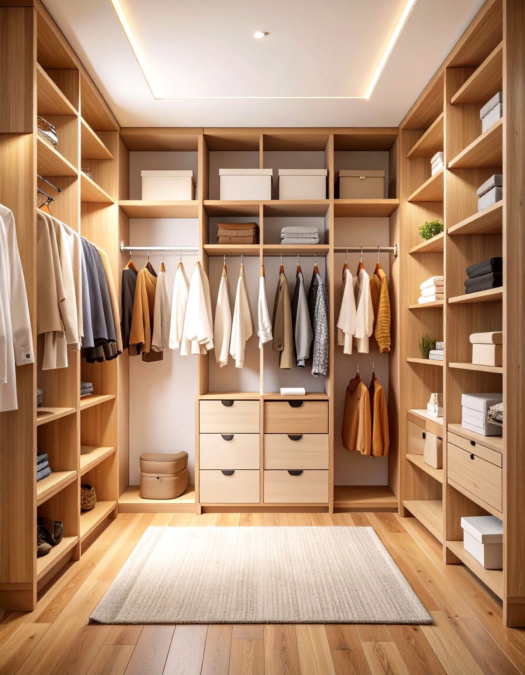 Small Closet Double Rod Organization Ideas - 20 Closet Ideas