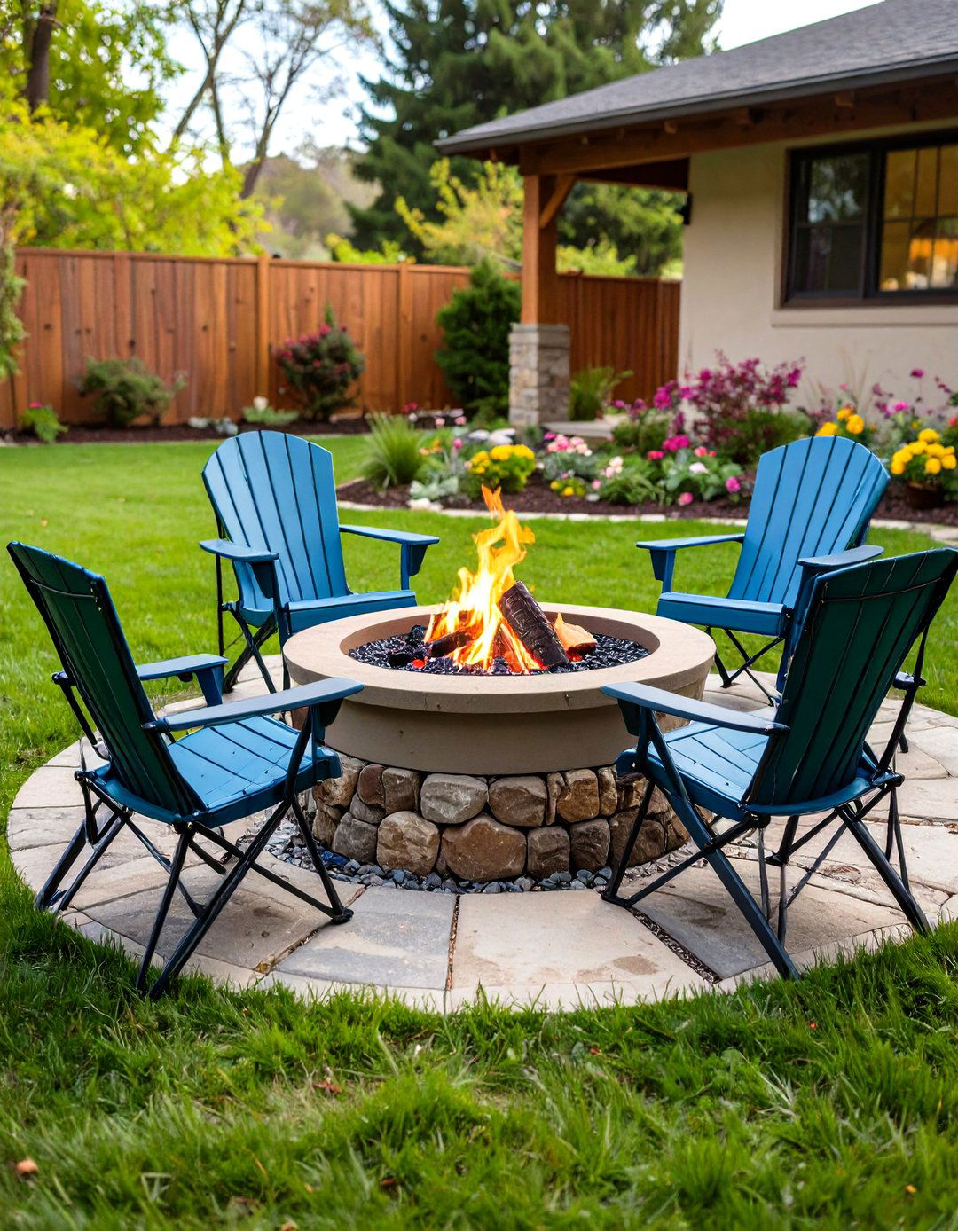 Small Fire Pit - 20 Small Patio Ideas