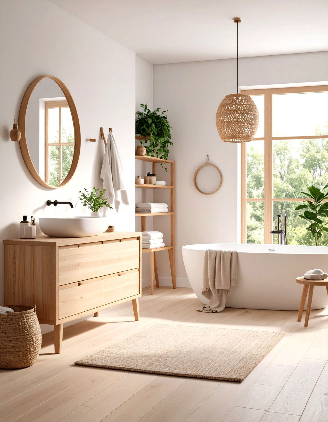 Small Master Bathroom Scandinavian Simplicity Design - 20 Small Master Bathroom Ideas