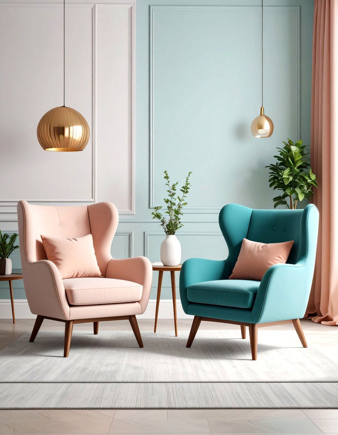 Small Scale Chairs in Front of Fireplace for Compact Spaces - 20 Chairs in Front of Fireplace Ideas