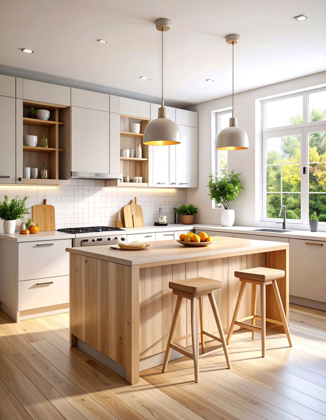 Small Space L Shaped Kitchen with Clever Storage - 20 l shaped kitchen ideas
