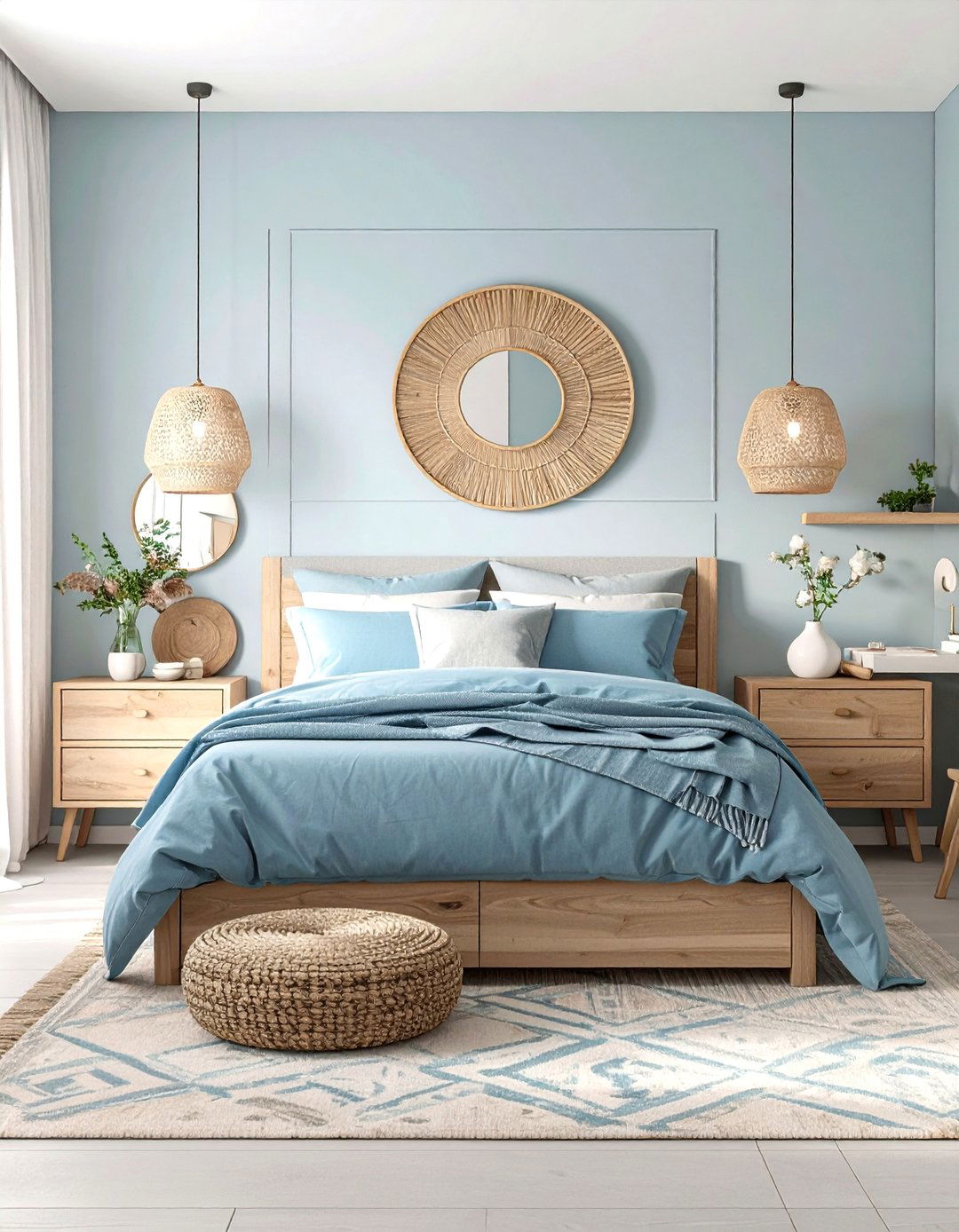 Small Space Light Blue Bedroom Solution - 20 Light Blue Bedroom Ideas