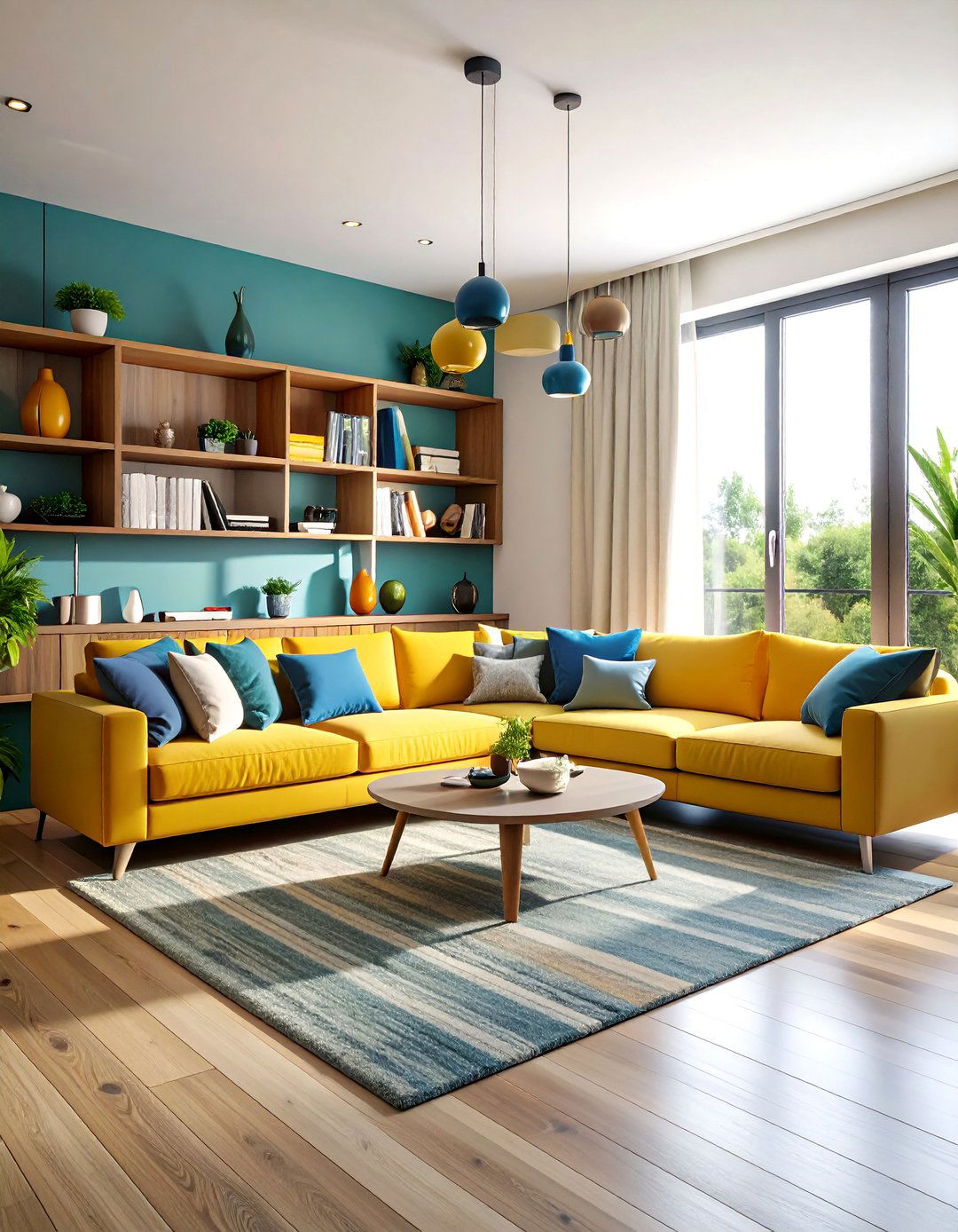 Small Space Maximizing Condo Living Room Design - 20 Condo Living Room Ideas