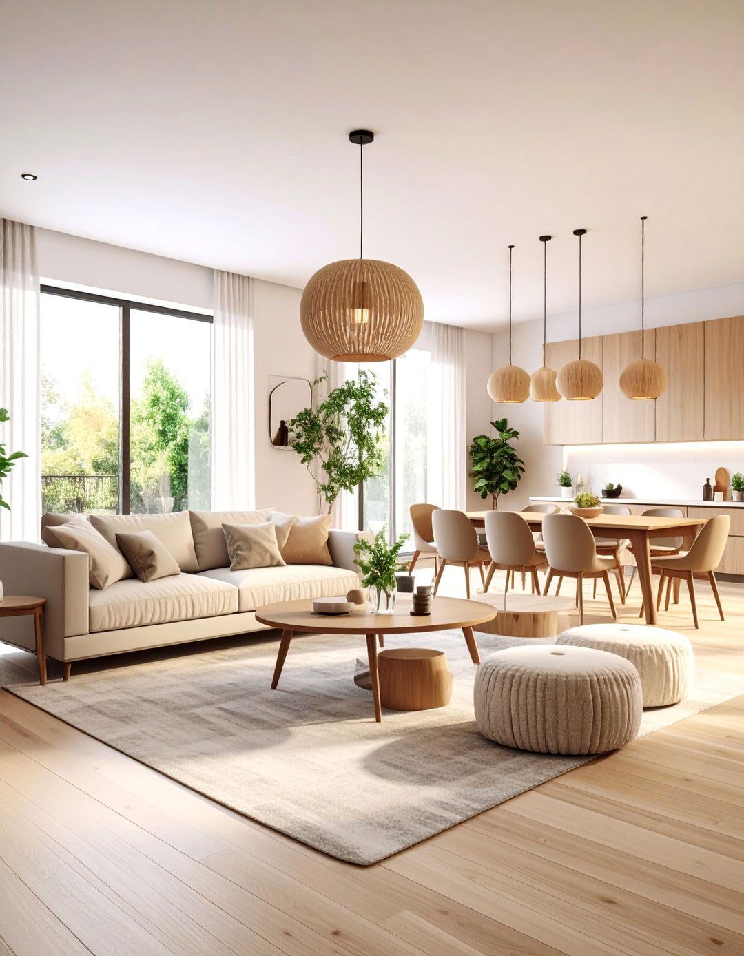Small Space Maximizing Living Room Dining Room Combo - 20 Living Room Dining Room Combos
