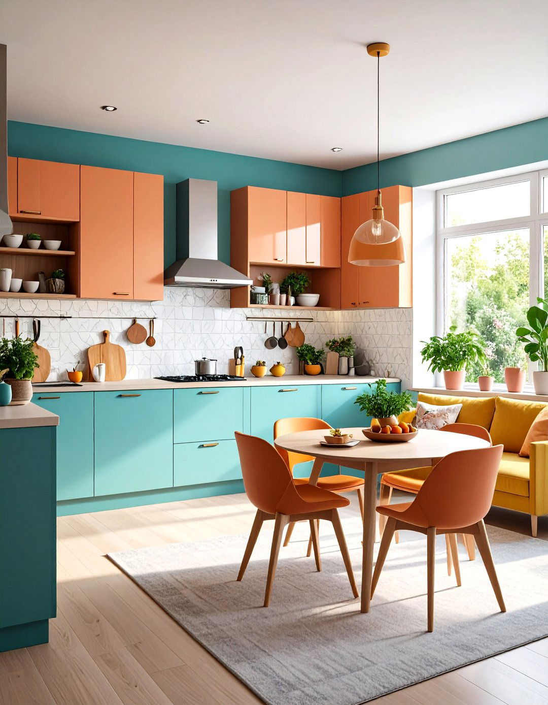 Small Space Open Kitchen Living Room - 20 Open Kitchen Living Room Ideas
