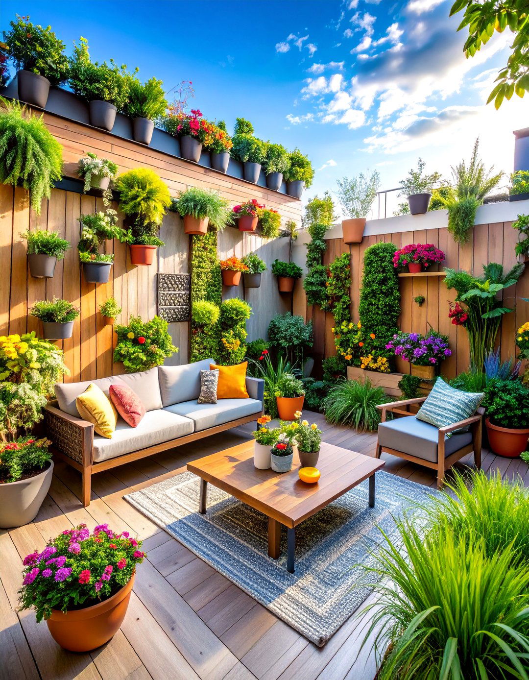 Small Space Urban Landscaping Design - 20 Landscaping Ideas