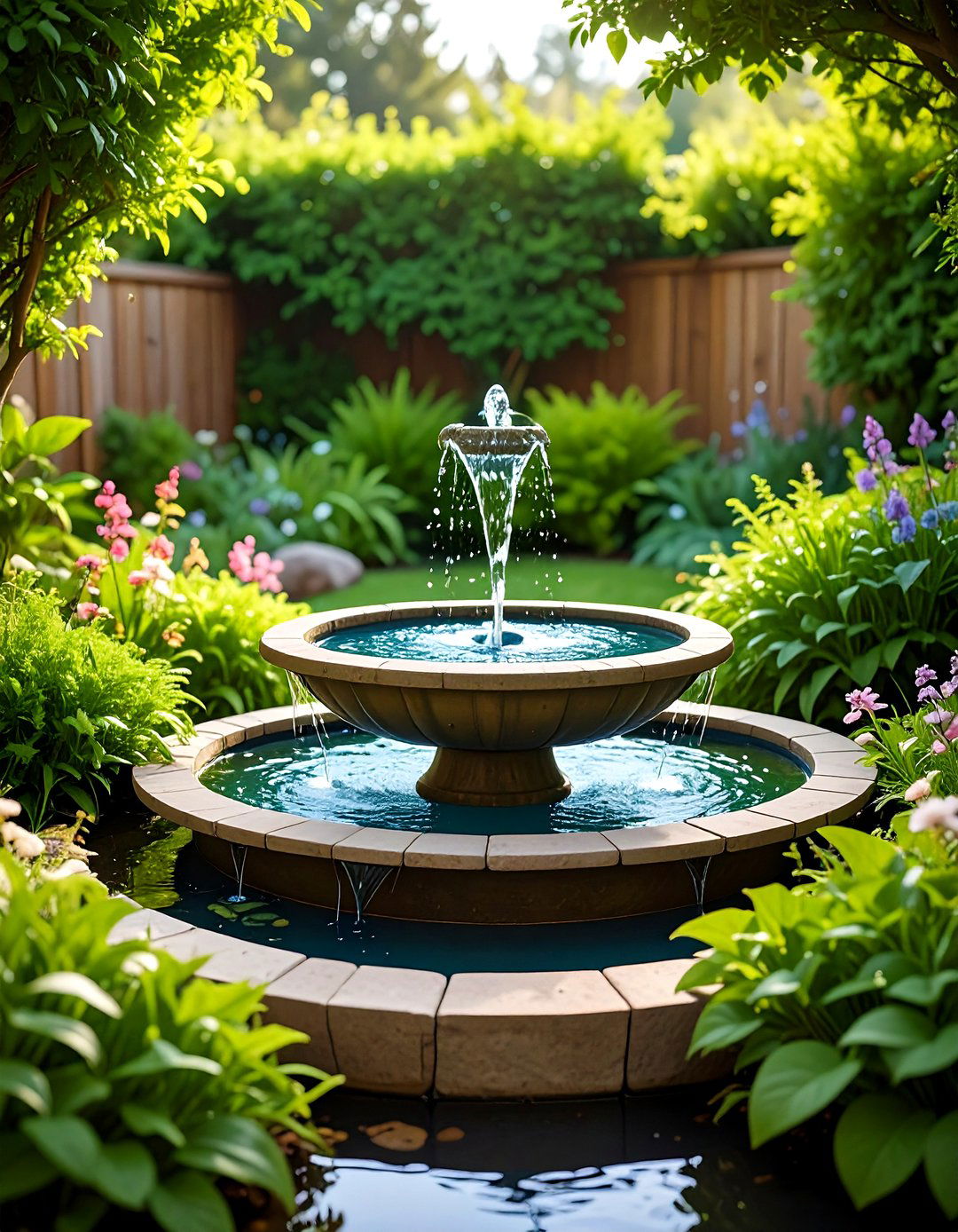 Small Water Features - 20 Small Front Yard Landscaping Ideas