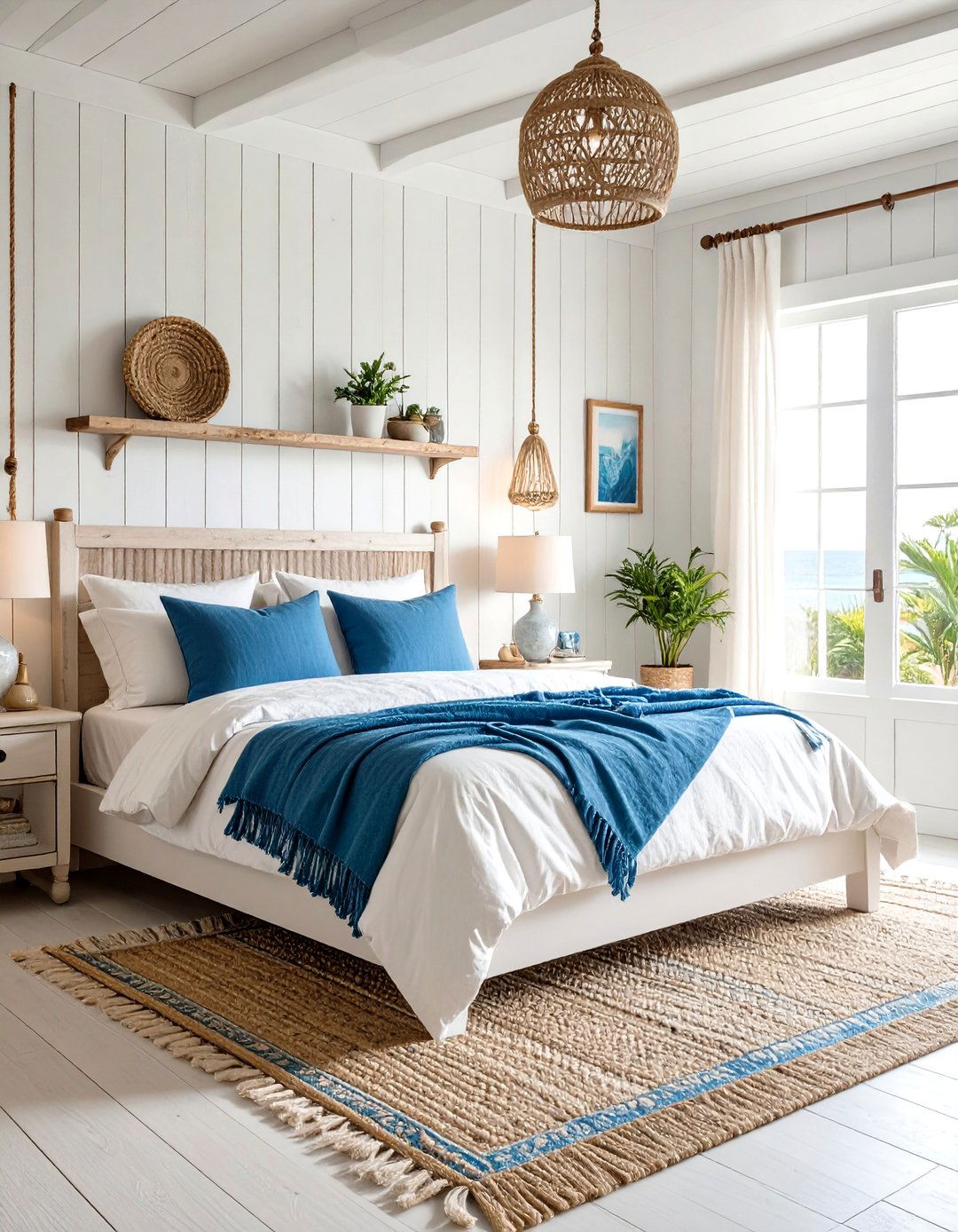 Small White Bedroom Coastal Beach House Escape - 20 Small White Bedroom Ideas