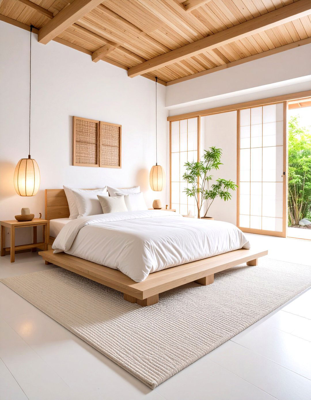 Small White Bedroom Japanese Zen Meditation Space - 20 Small White Bedroom Ideas