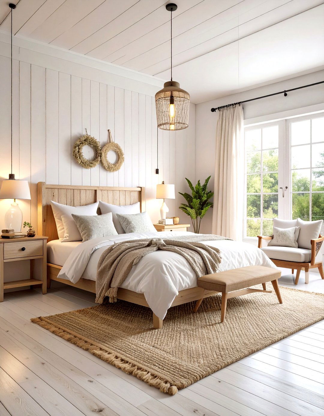 Small White Bedroom Modern Farmhouse Charm - 20 Small White Bedroom Ideas