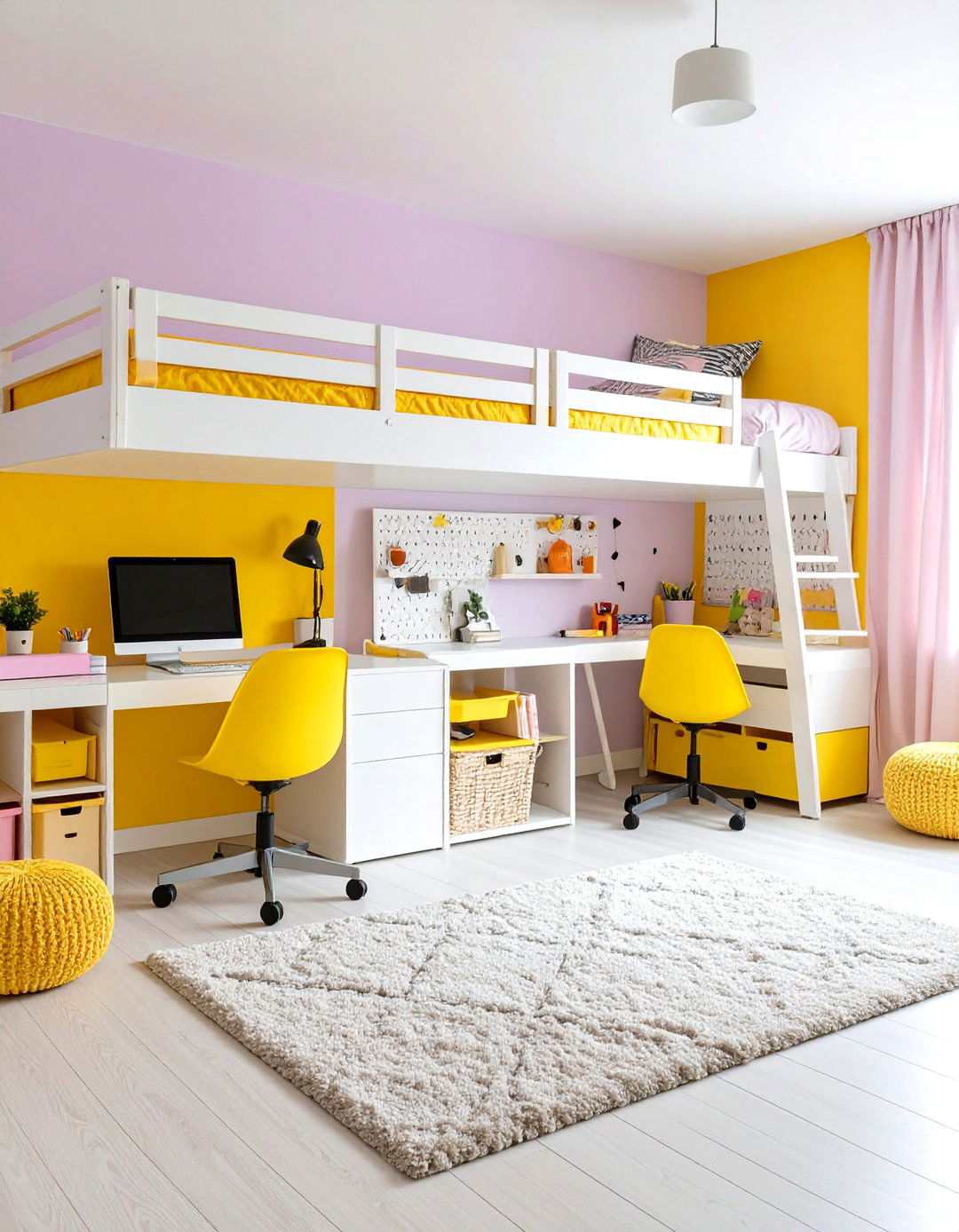 Small White Bedroom Student Study Haven - 20 Small White Bedroom Ideas