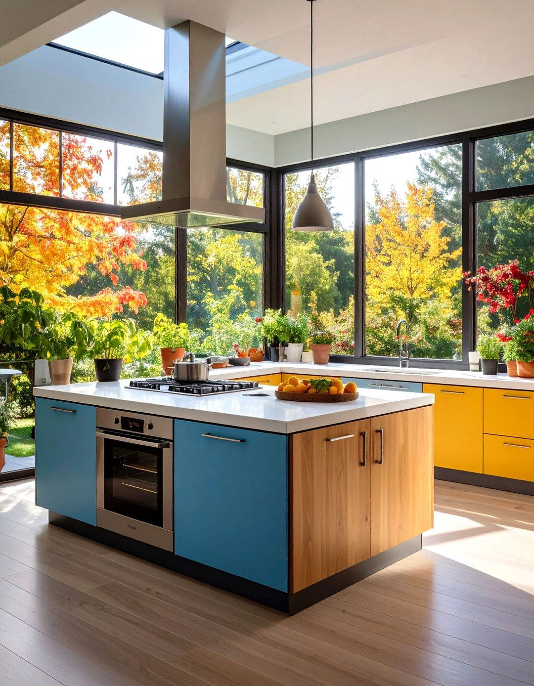 Smart Appliance Integration - 20 Sunroom Kitchen Ideas