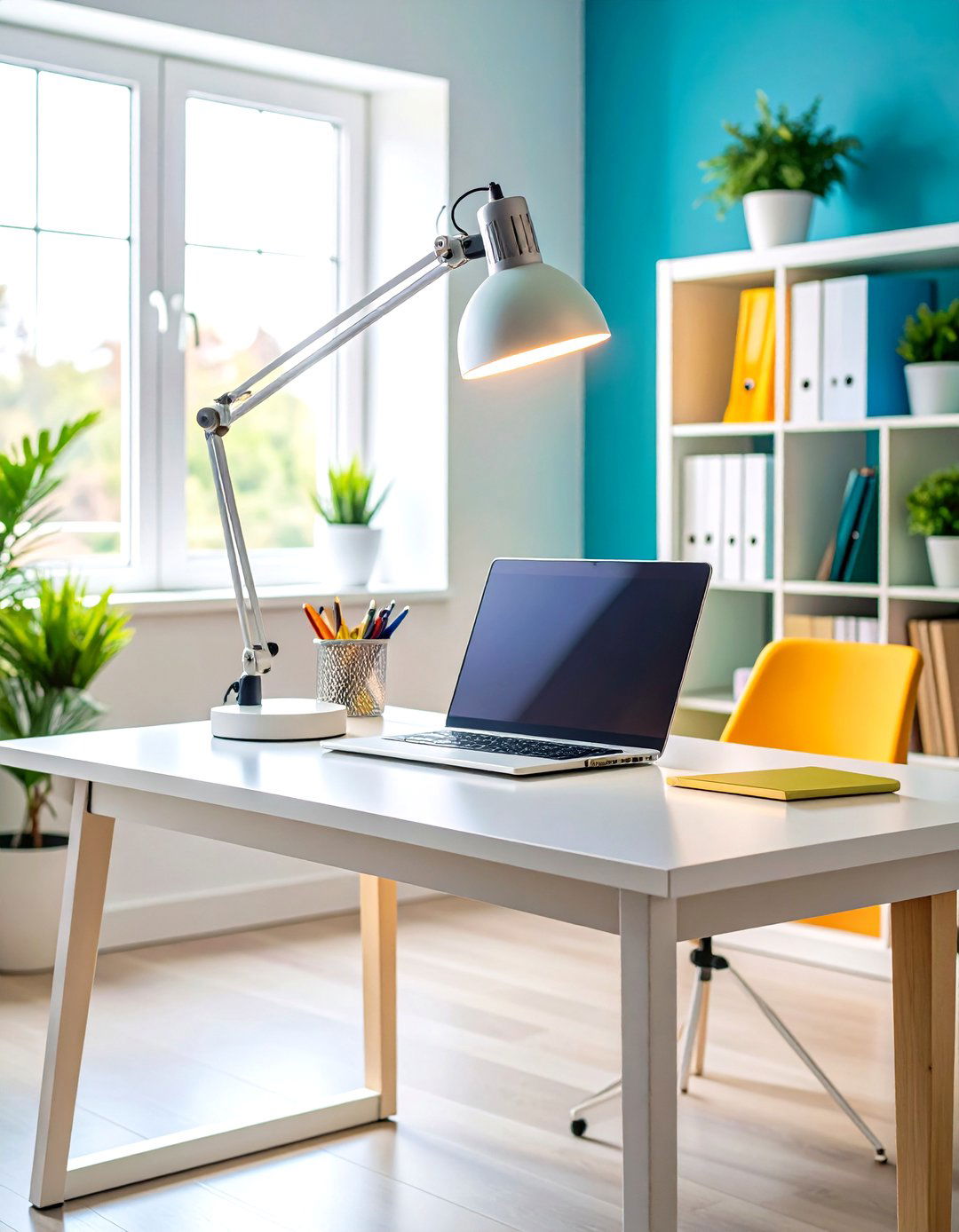 Smart Color Changing Home Office Lighting Systems - 20 Home Office Lighting Ideas