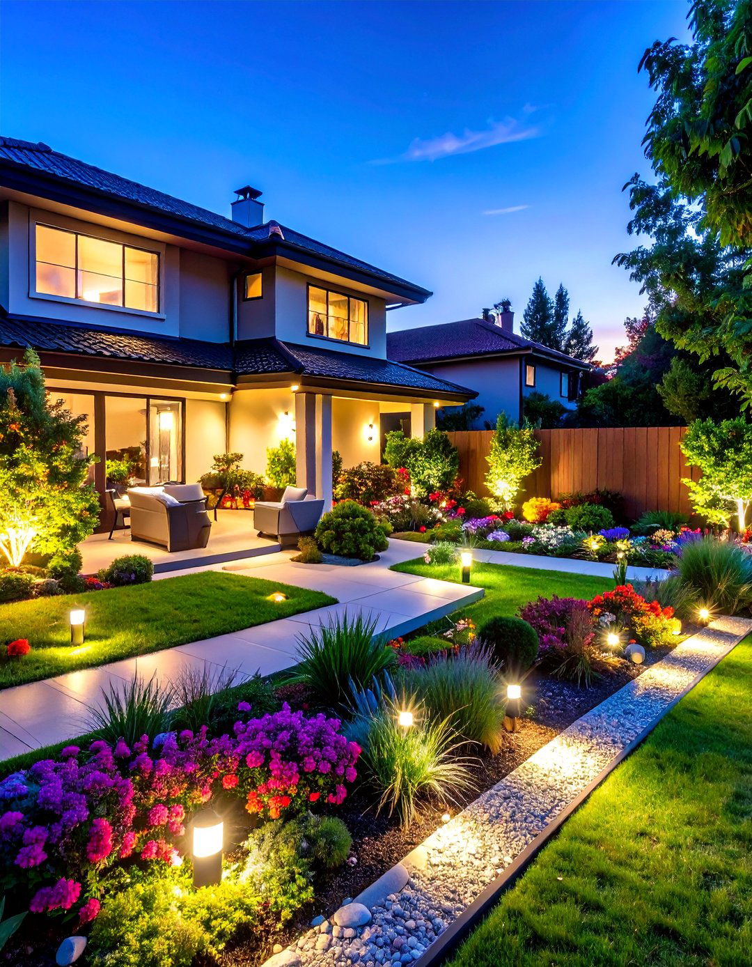 Smart Connected Landscape Lighting System - 20 Landscape Lighting Ideas