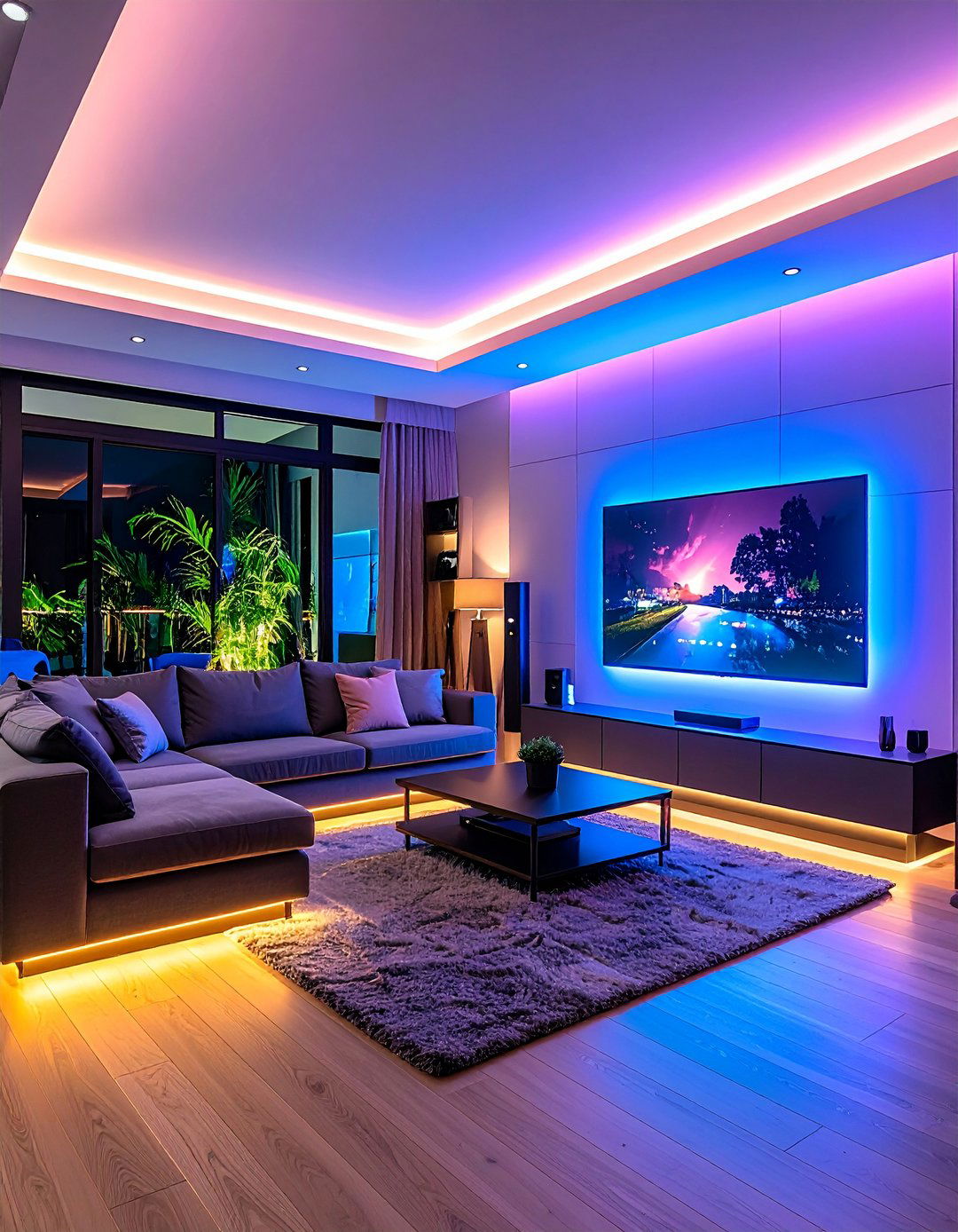 Smart Home Integration Hub - 20 Aesthetic Room Ideas With Led Lights