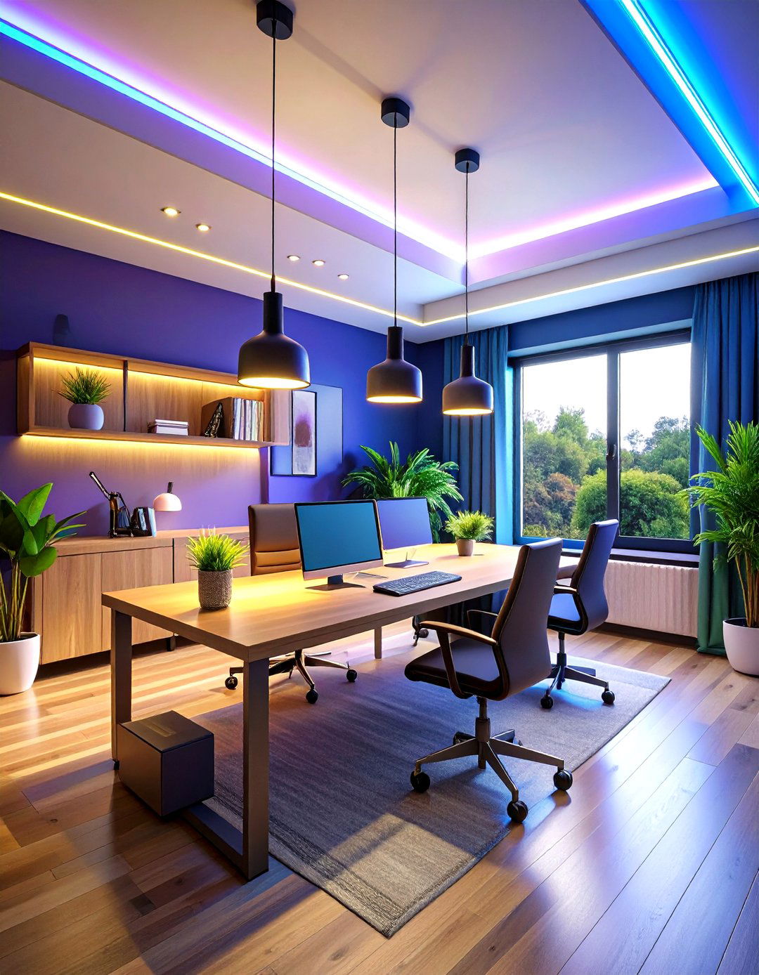 Smart Lighting Solutions - 20 Small Office Ideas