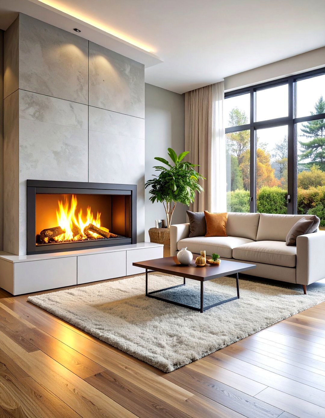 Smart Log Burner Technology Integration - 20 Log Burner Ideas