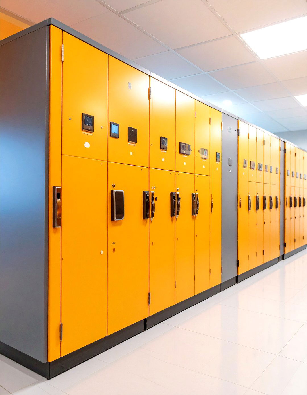 Smart Office Storage Lockers - 20 Office Storage Ideas