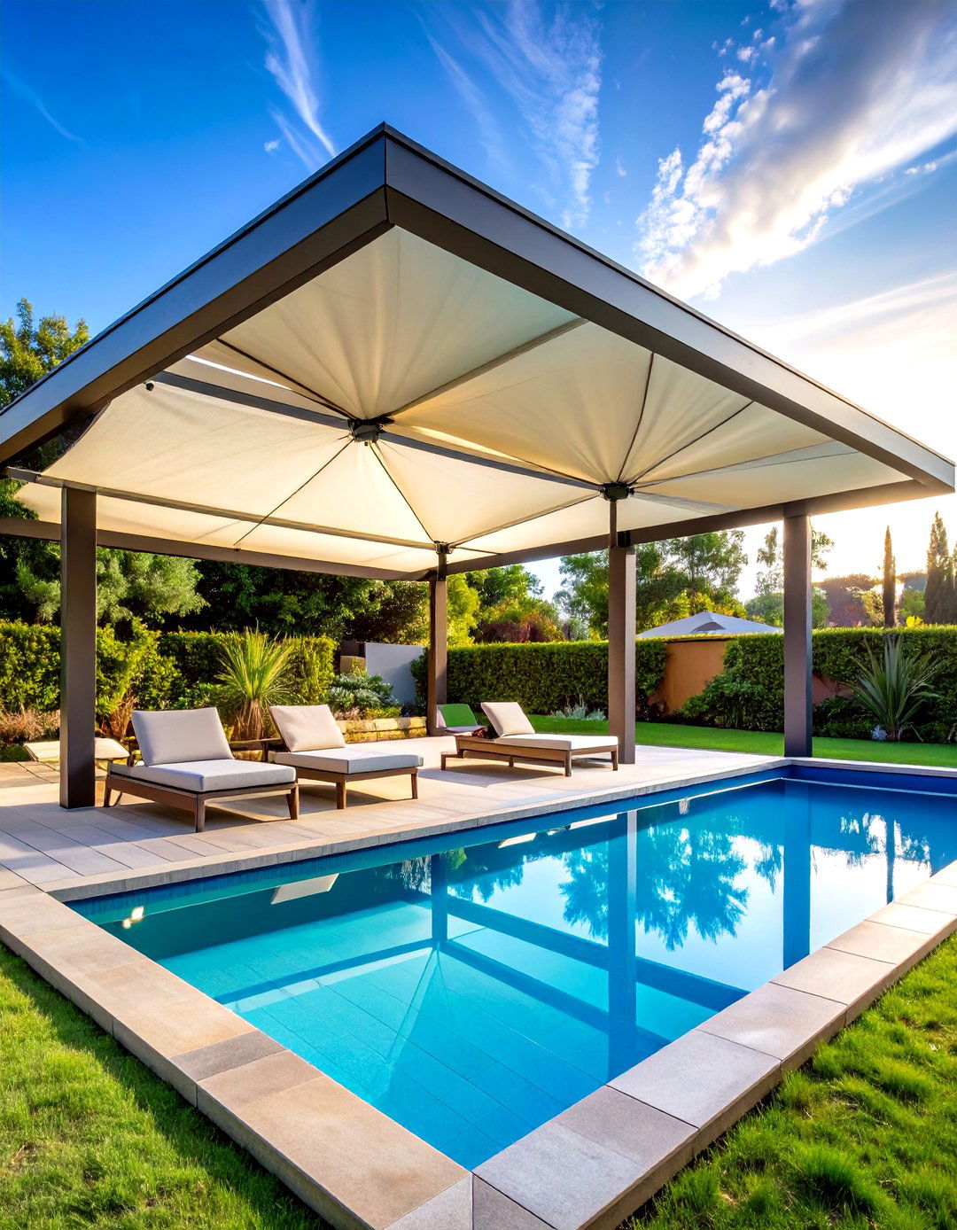 Smart Pool Shade Technology - 20 Pool Shade Ideas