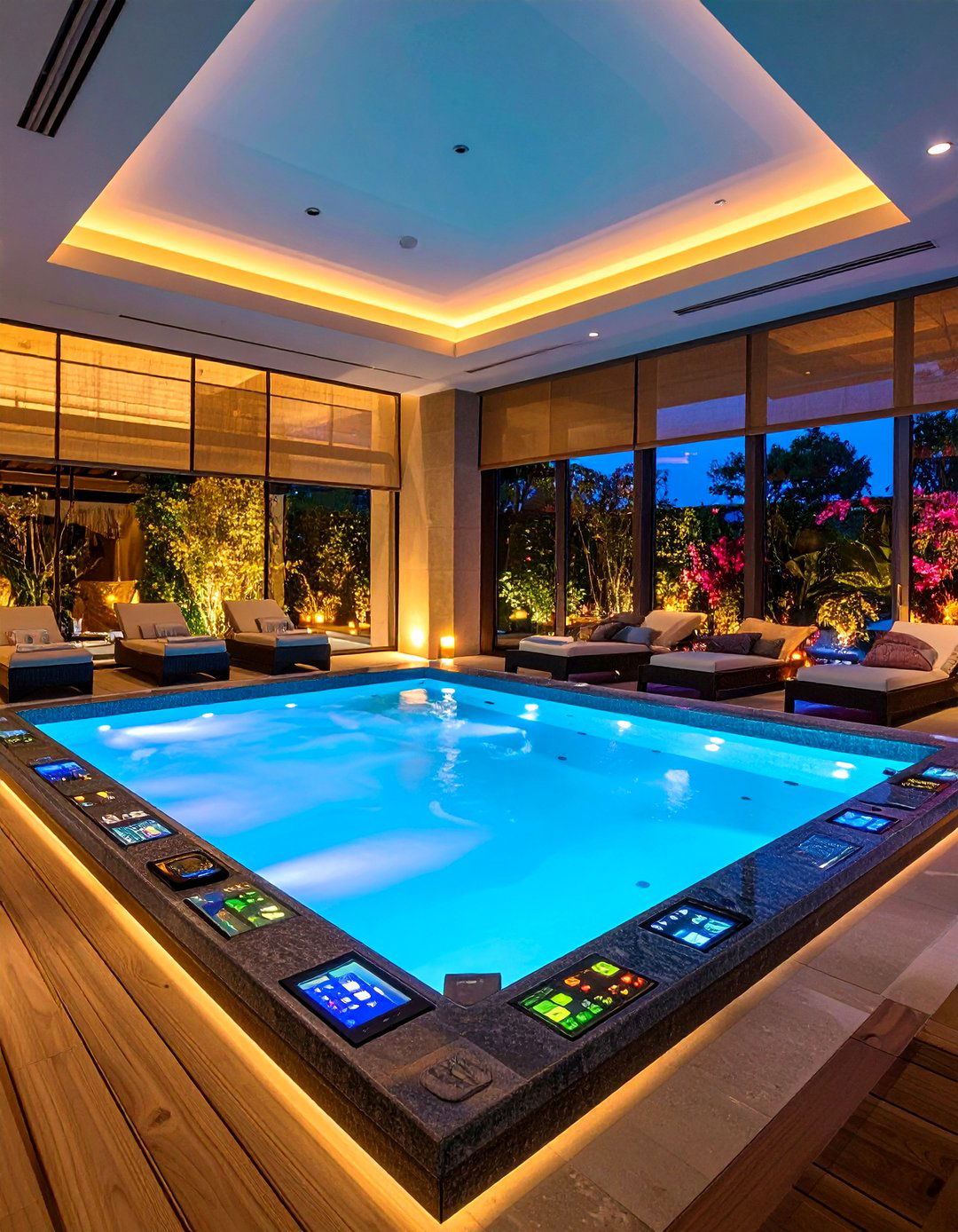 Smart Spa with Tech Integration - 20 Spa Room Ideas