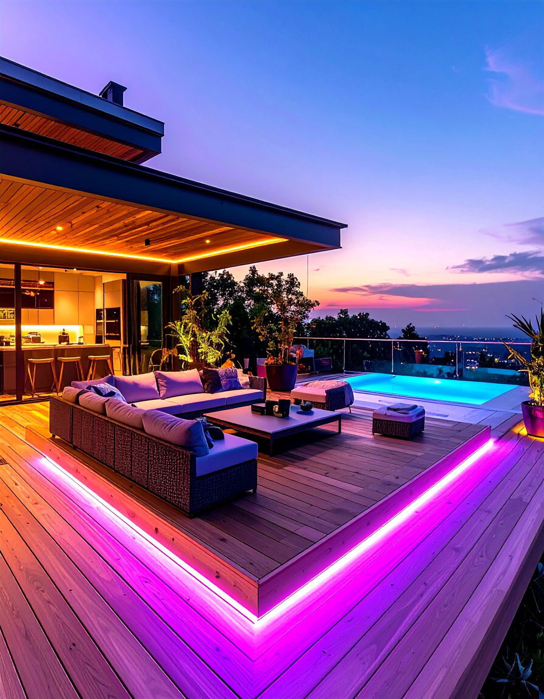 Smart Tech Enhanced Platform Deck - 20 Platform Deck Ideas
