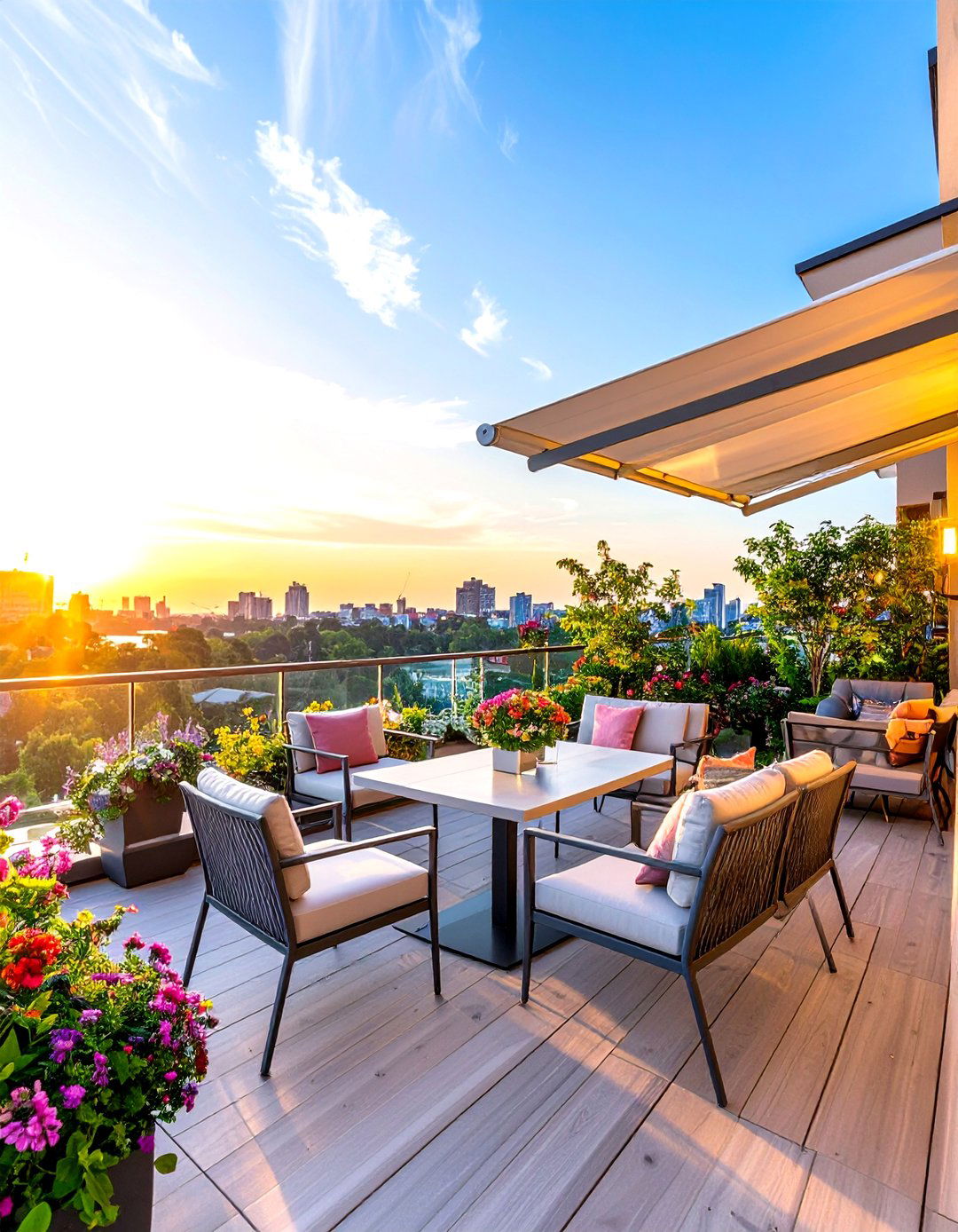 Smart Technology Hub Penthouse Balcony - 20 Penthouse Balcony Ideas