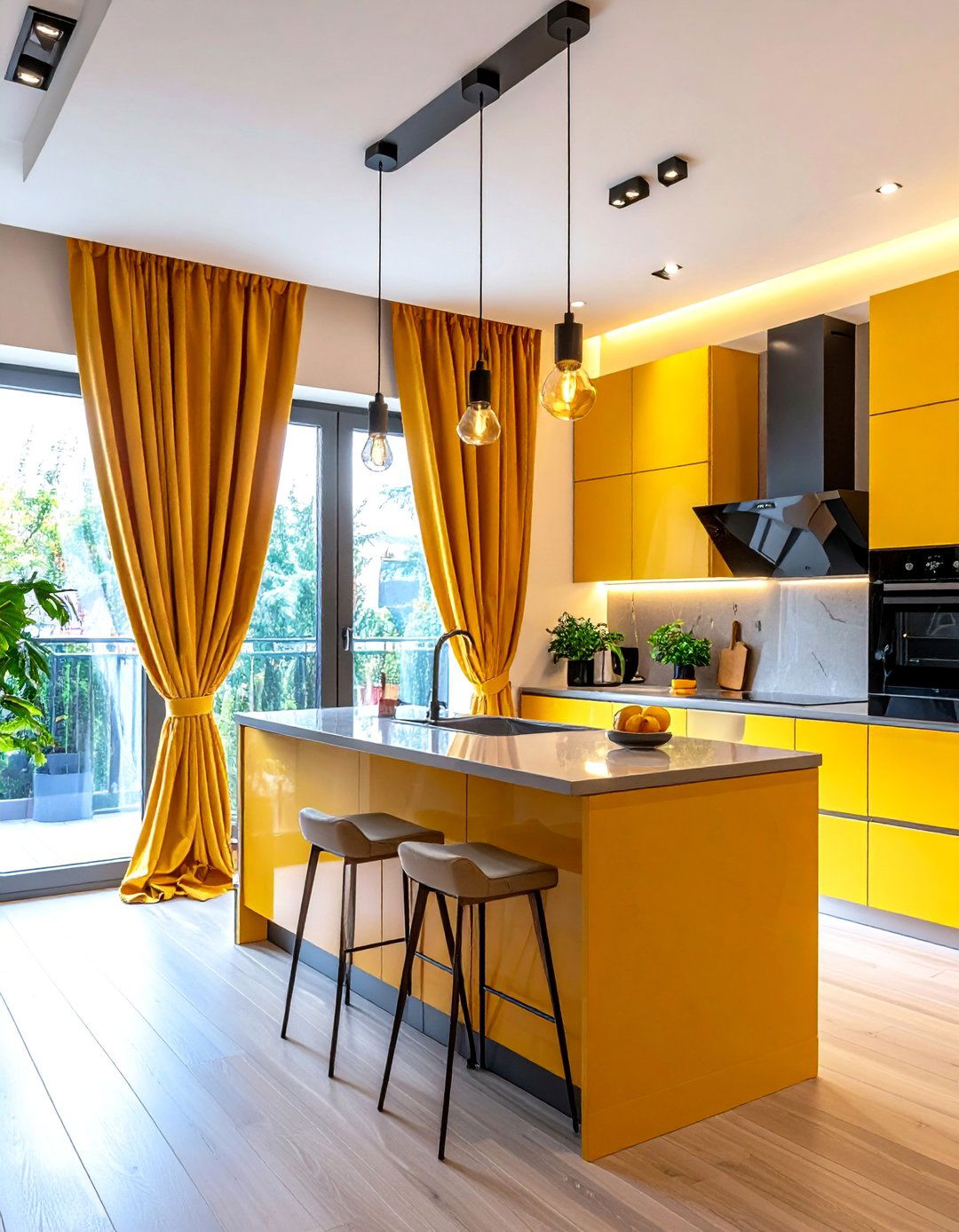 Smart Technology Kitchen Curtain Innovation - 20 Kitchen Curtain Ideas