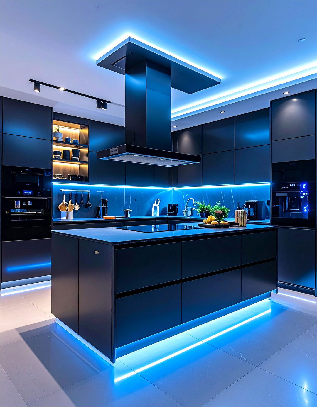 Smart Technology Kitchen With Black Appliances - 20 Kitchen With Black Appliances
