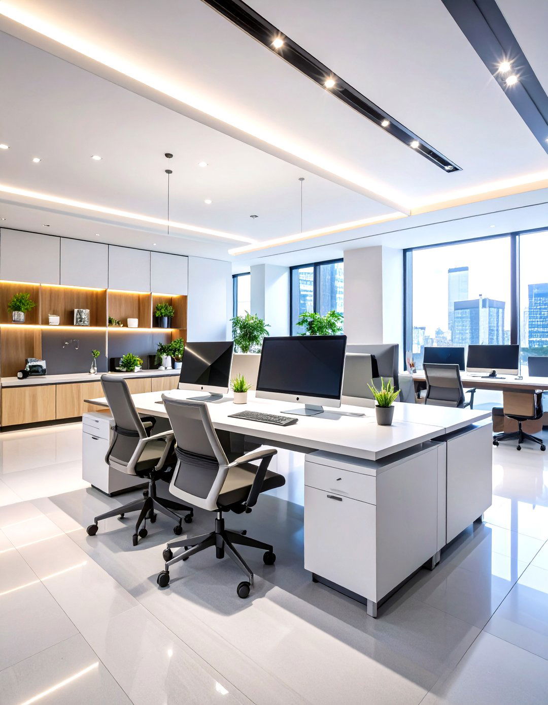 Smart Technology Minimalist Interior Design with Hidden Integration - 20 Minimalist Interior Design Ideas