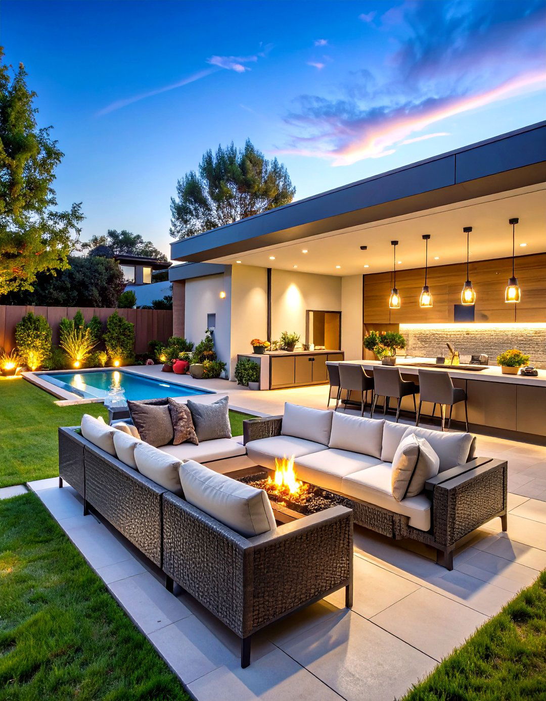 Smart Technology Outdoor Kitchen Designs - 20 Outdoor Kitchen Designs