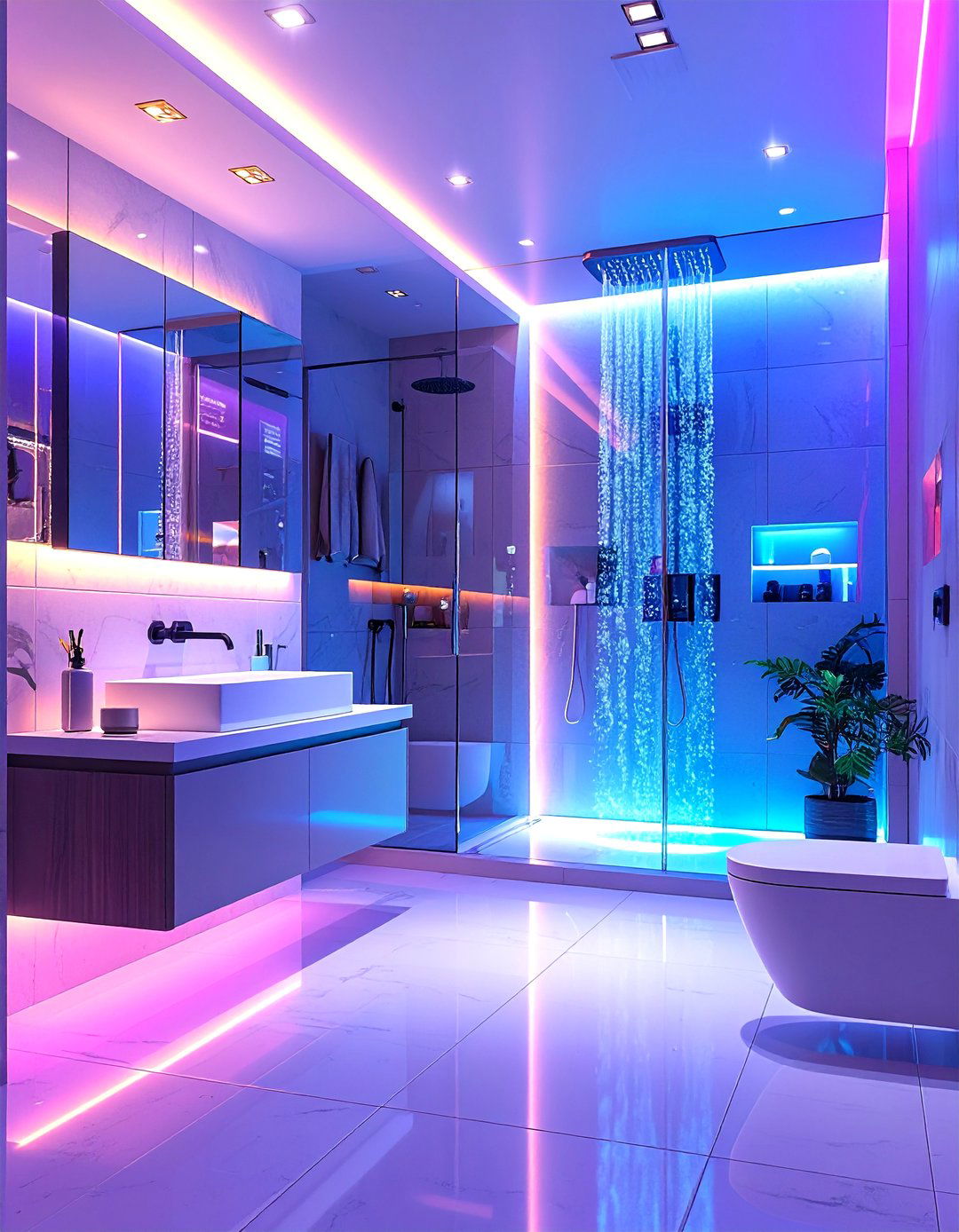 Smart Technology Wet Room - 20 Wet Room Ideas