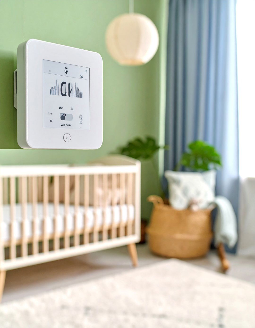 Smart Thermostat Maintains Cozy Comfort with Minimal Energy - 20 Green Nursery Ideas