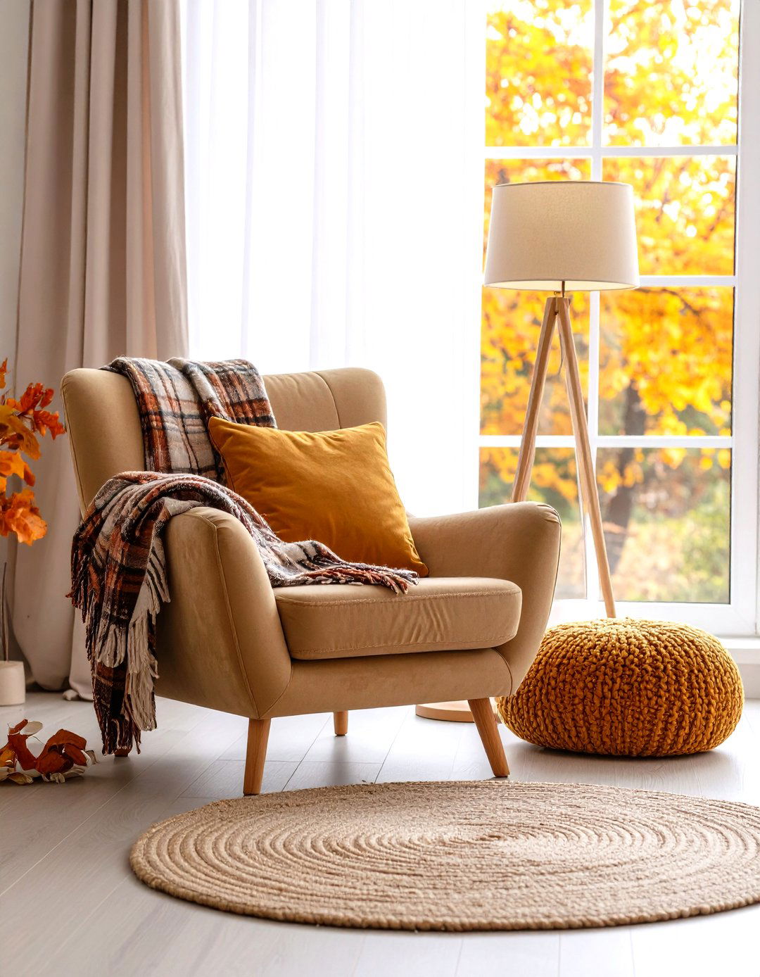 Snug Reading Nook as Fall Bedroom Decor - 20 Fall Bedroom Decor Ideas