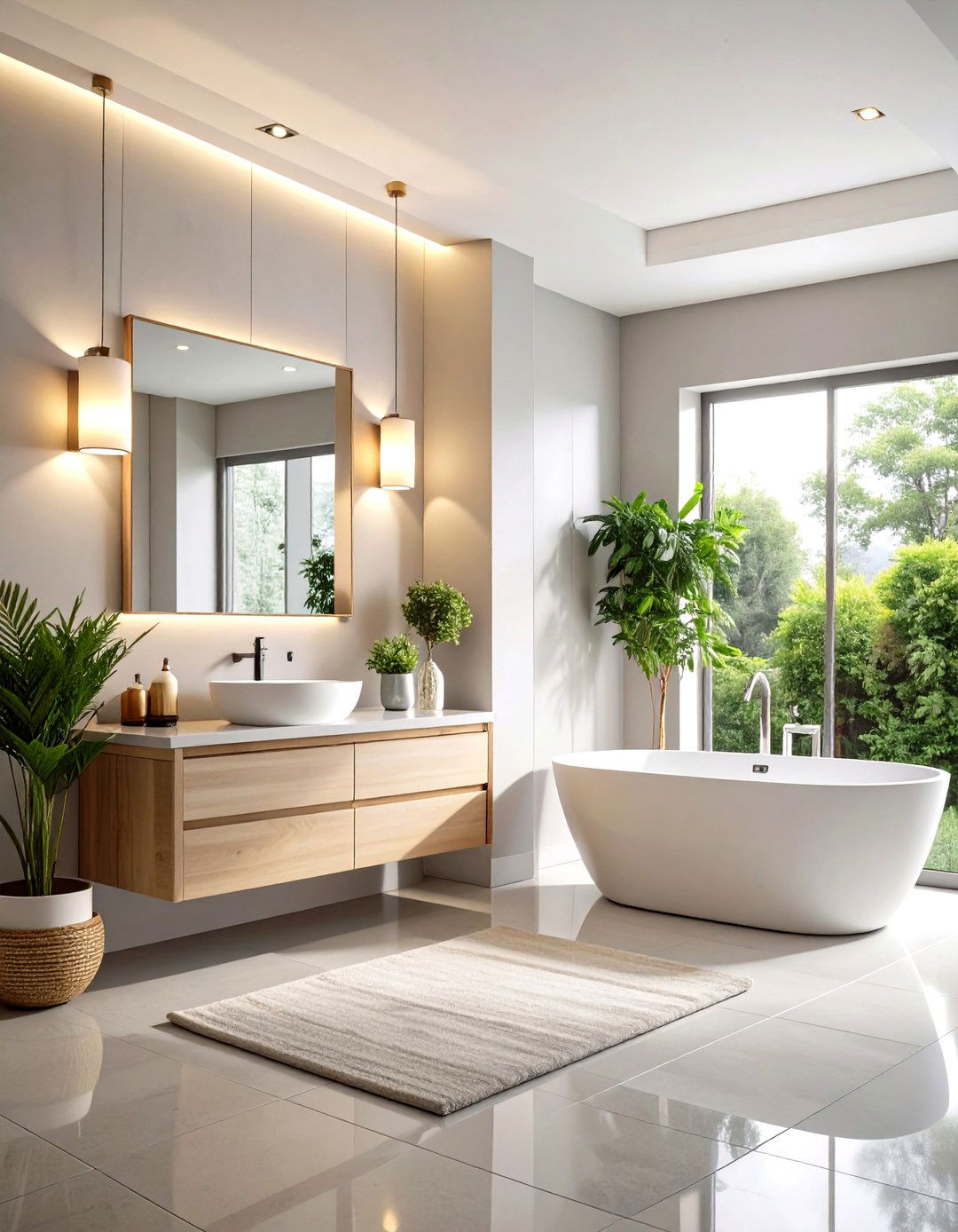 Soft Dove Grey Bathroom for Serene Mornings - 20 Grey Bathroom Ideas